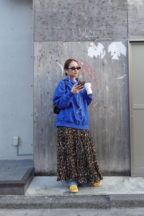 レオパードボリュームスカート